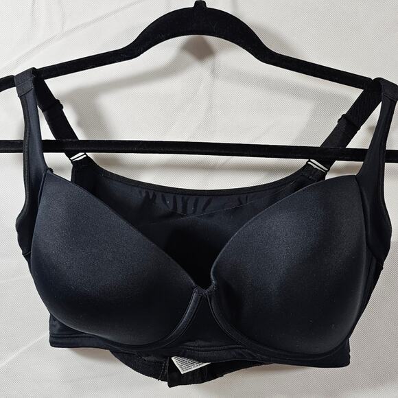 Leonisa Black Underwire Support Bra Size 40 - Picture 2 of 12